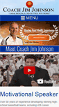 Mobile Screenshot of coachjimjohnson.com